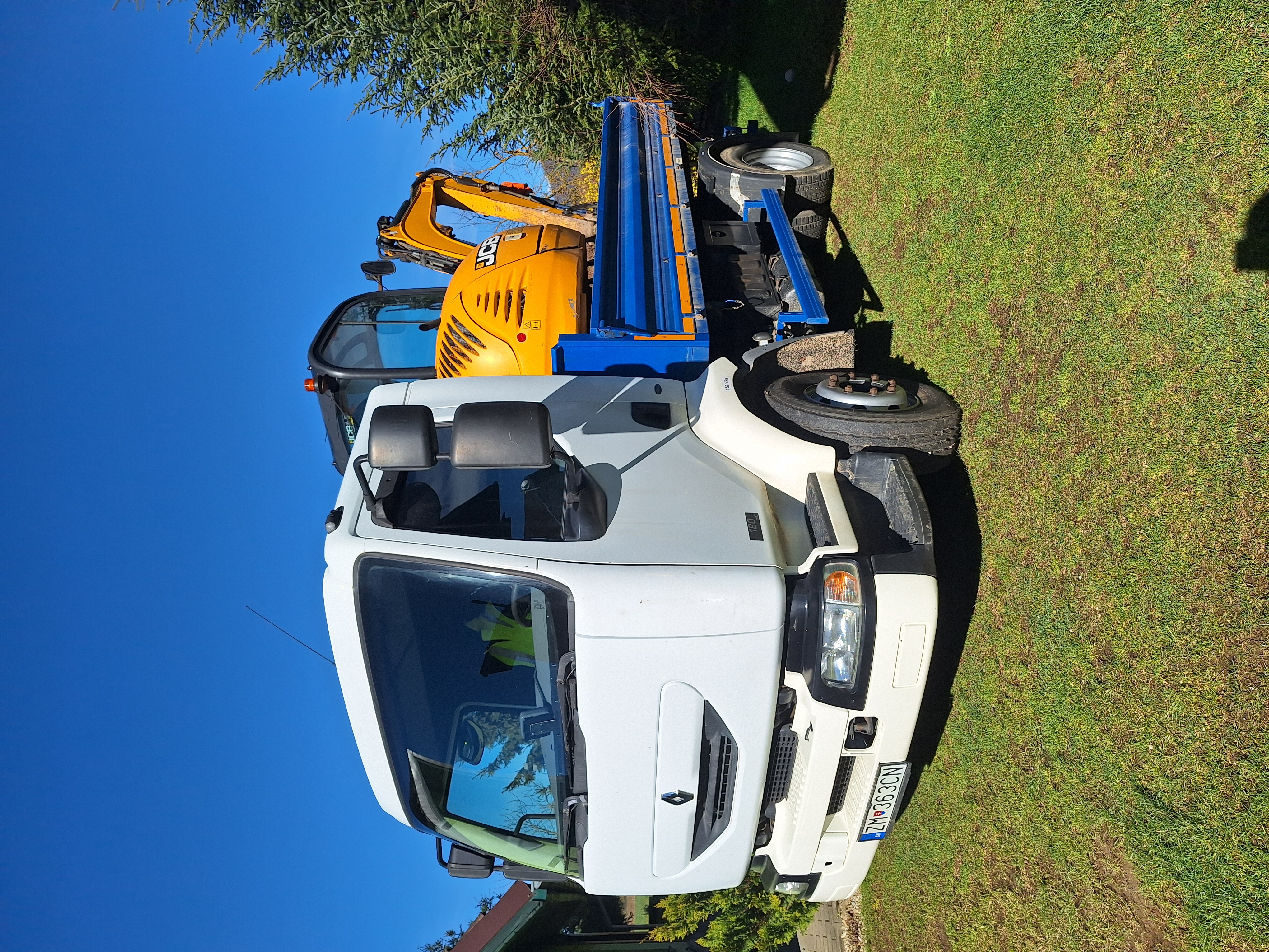 Výkop pre výmenu potrubia